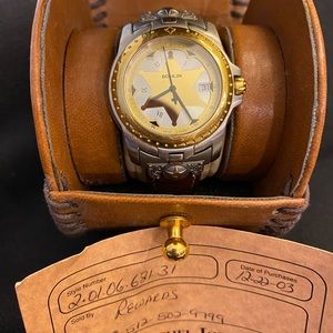 Sherifs watch by Bolin, original case and paperwork